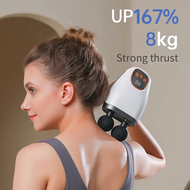 Premium Muscle Massage Gun with 4 Heads