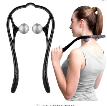 Multifunctional Manual Six-wheel Neck Massager