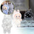 Clear protective case for Labubu The Monsters Tasty Macaron