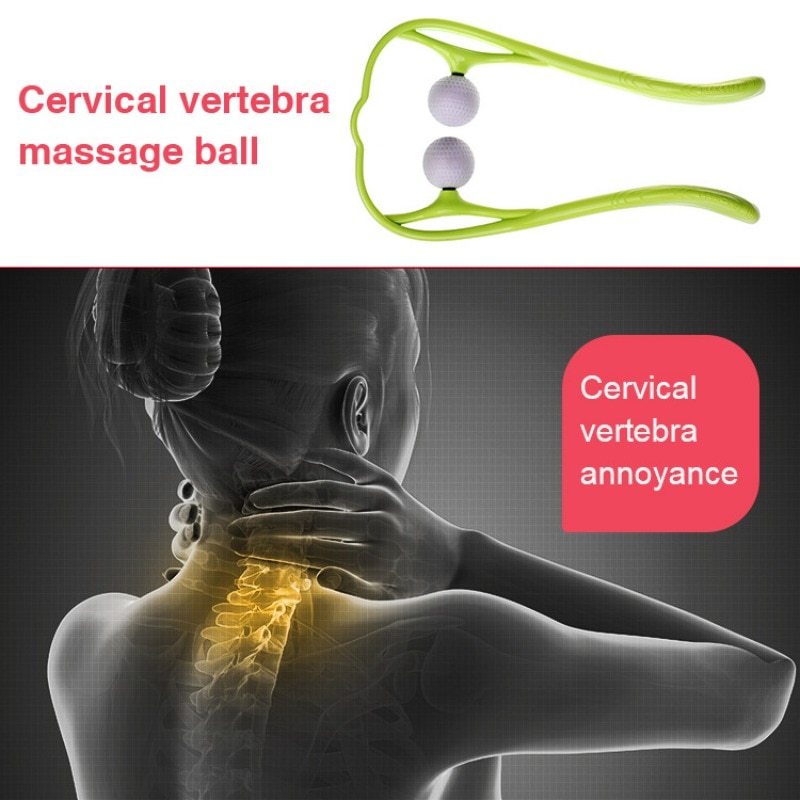 Multifunctional Manual Six-wheel Neck Massager