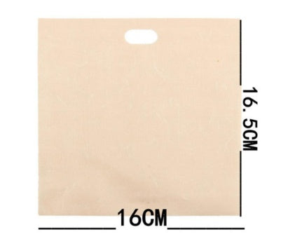 Teflon high temperature toast bag / ptfe fiberglass