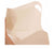 Beige undergarment on a white background