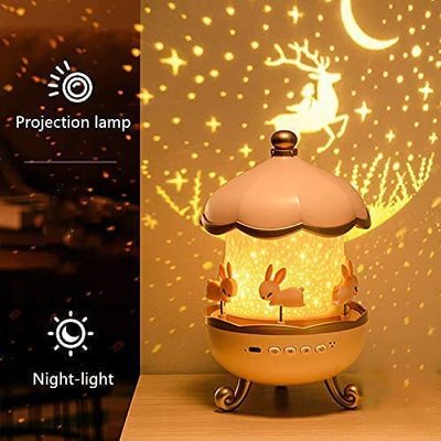 Bunny’s Carousel Projection Lamp