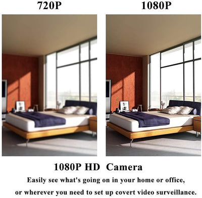 Baby Monitor Mini Clock Camera HD