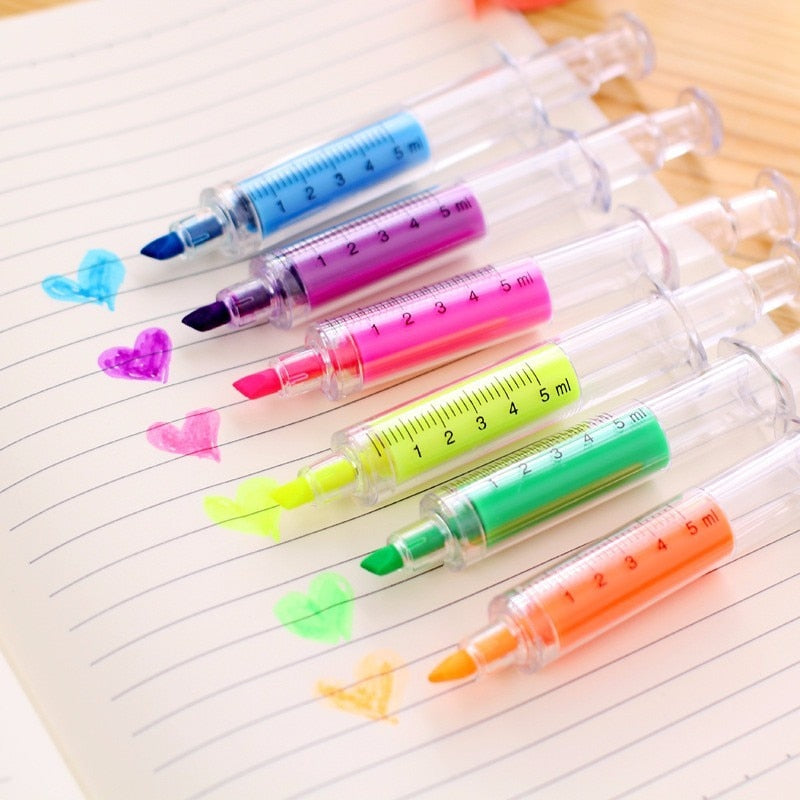 25 Colors Double Head Highlighter Pen