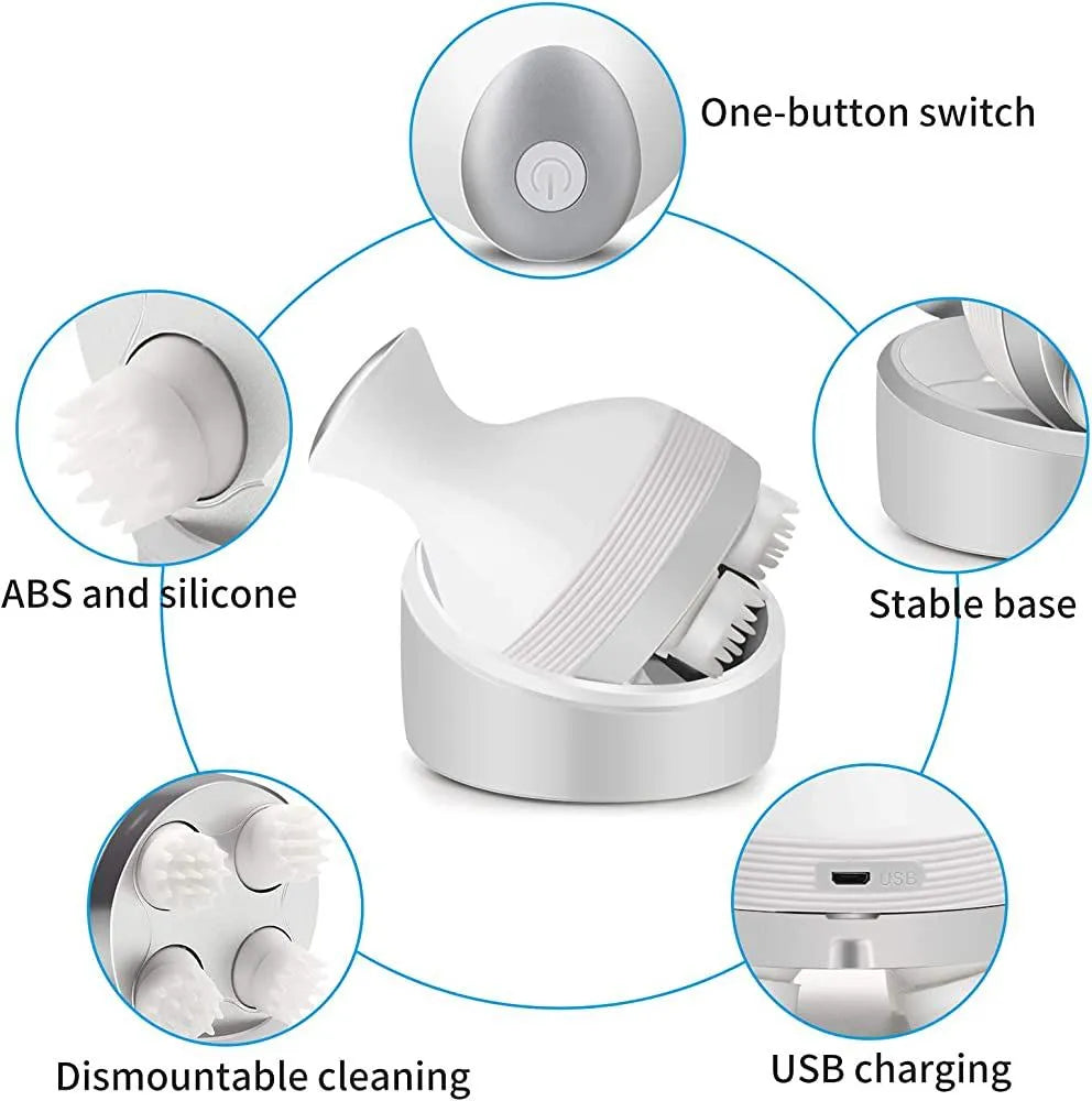 Premium Electric Head Scalp Massager