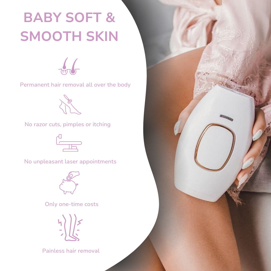 Wisdom and Co® IPL Hair Removal! The leading Laser Hair Remover for your Home