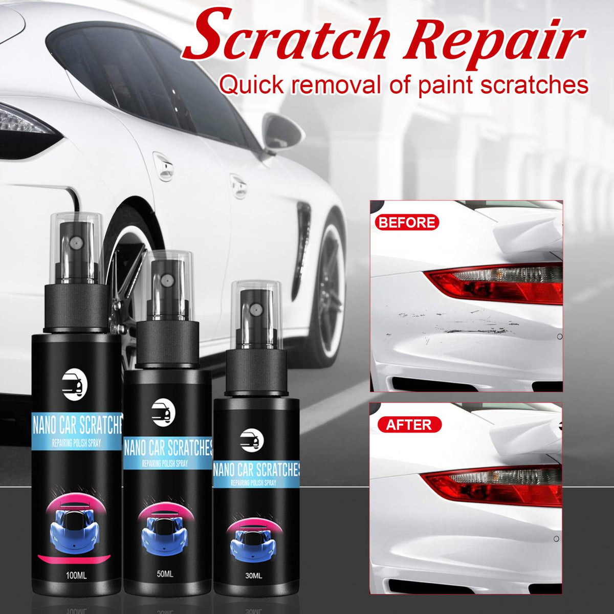 Homonth Scratch Repair Spray