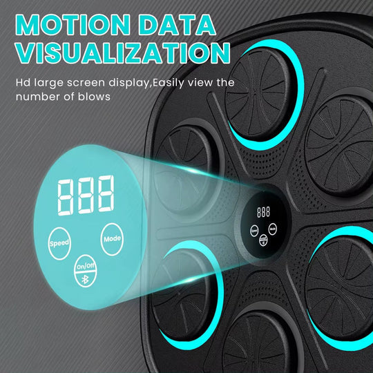 Intelligent Music Boxing Machine With RGB Light