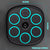 Intelligent Music Boxing Machine With RGB Light