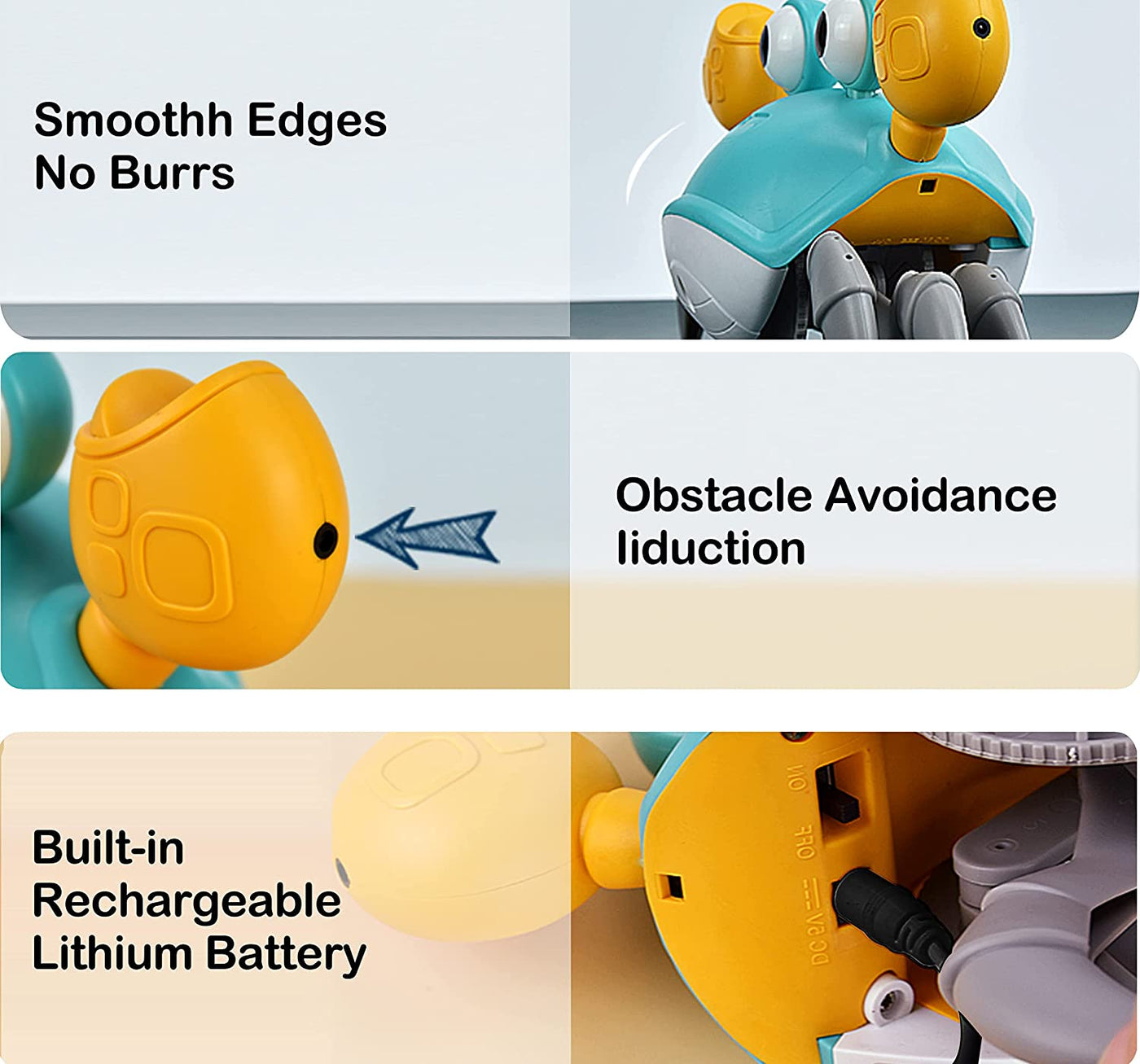 Crawling Crab Moving Toy