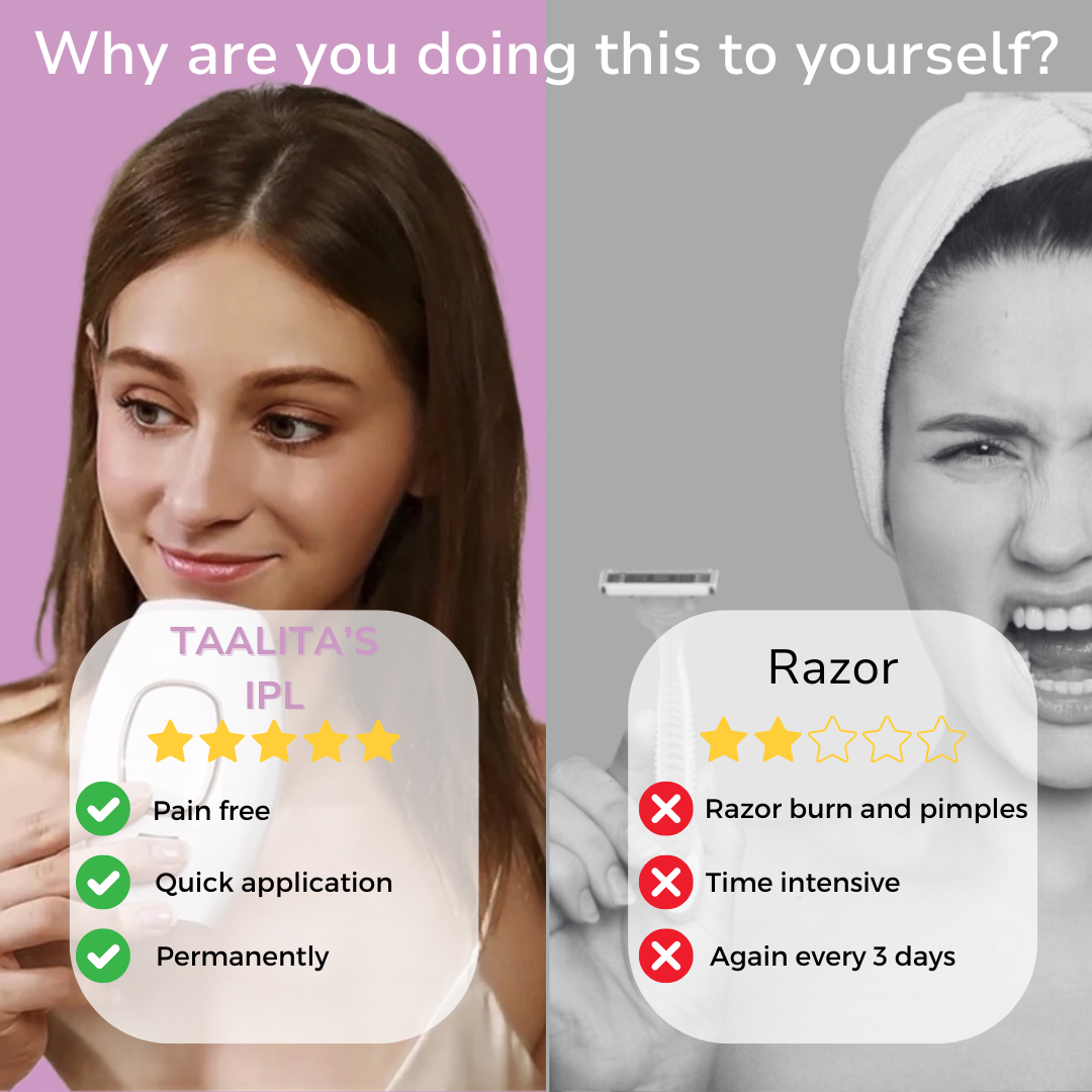 Wisdom and Co® IPL Hair Removal! The leading Laser Hair Remover for your Home