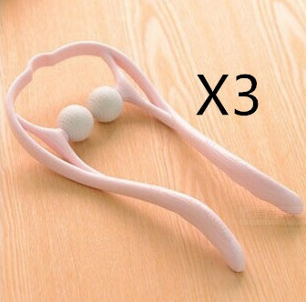 Multifunctional Manual Six-wheel Neck Massager