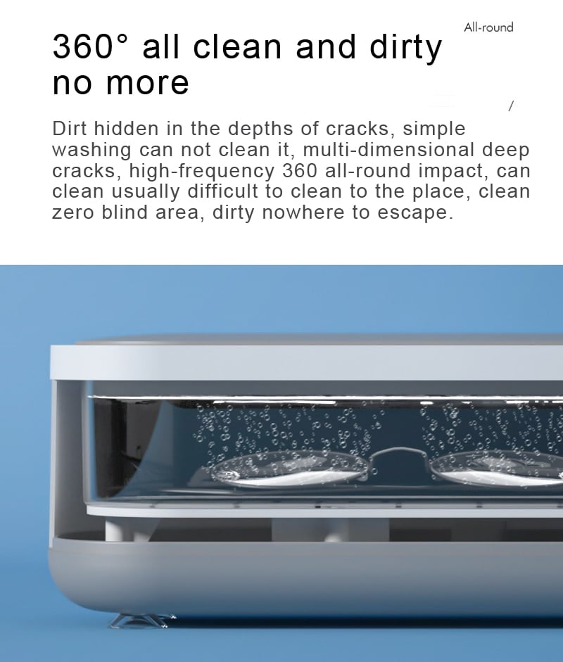 Ultrasonic Cleaner For Jewelry Glasses Watch