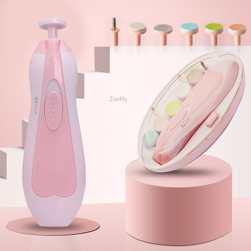 Safe & Gentle Electric Baby Nail Trimmer